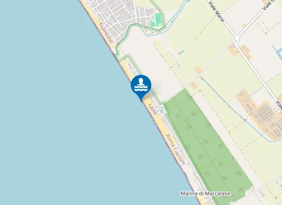 Map of MT 250 DX FOSSO TRE DENARI