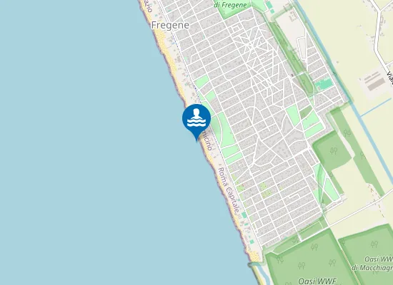 Map of 3500 MT DX FOCE F. ARRONE