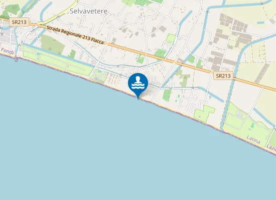 Map of 500 MT SX FOCE PEDEMONTANO