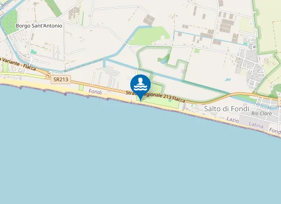 Map of CAMPING SETTEBELLO