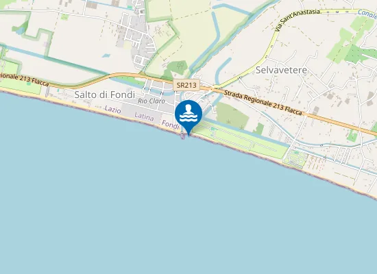 Map of FOCE S. ANASTASIA