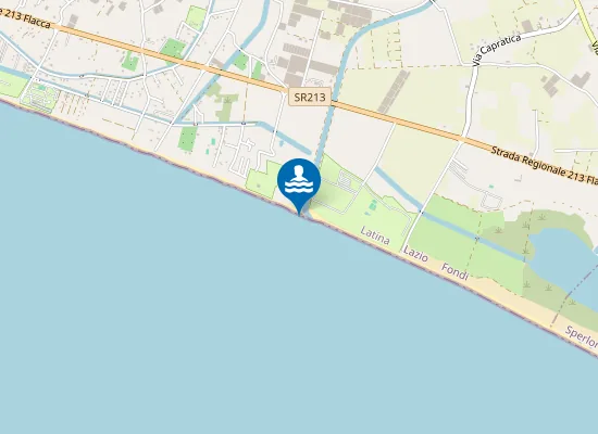 Map of FOCE CANALE PEDEMONTANO