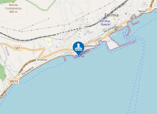 Map of PORTICCIOLO CAPO SELE