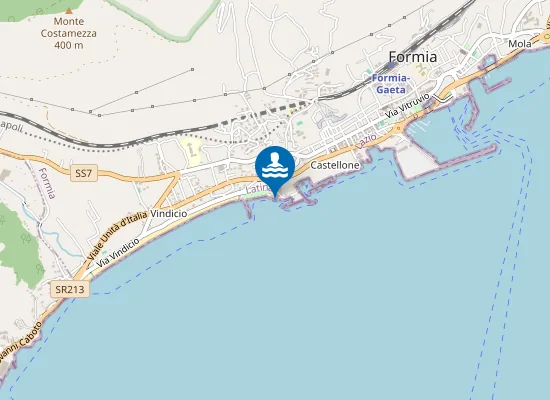 Map of FOCE FOSSO RIALTO