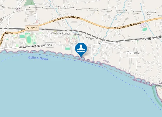 Map of FOCE FOSSO ACQUALONGA