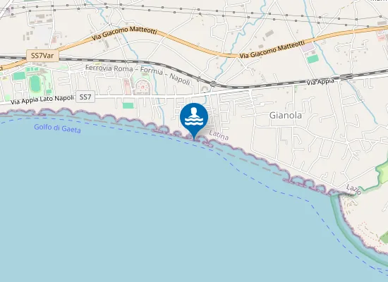 Map of FOCE FOSSO ACQUATRAVERSA