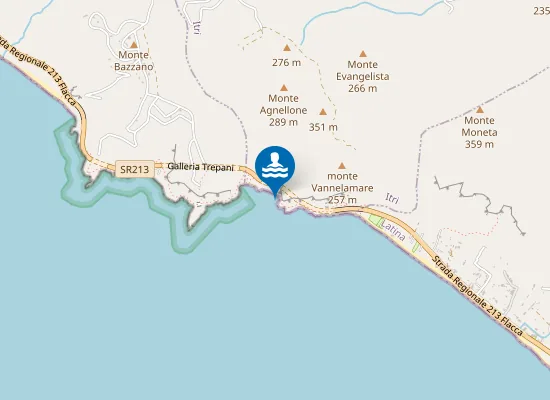 Map of S.AGOSTINO-SBOCCO MARE TORR.GROTTE SALSE