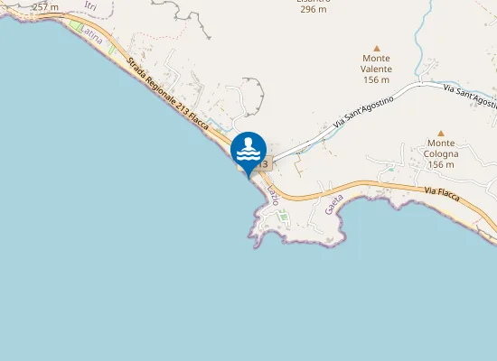 Map of S.AGOSTINO-SBOCCO MARE TORR.LORGATO