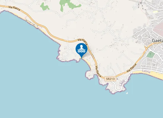 Map of CENTRO SPIAGGETTA ARIANNA