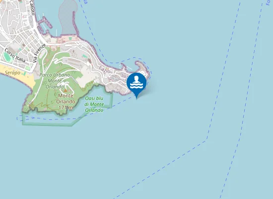 Map of 400 MT DX DEL FARO