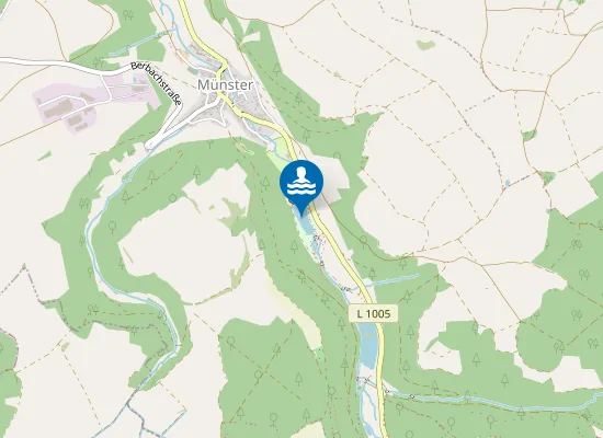 Map of MUENSTER UNTERER BADESEE