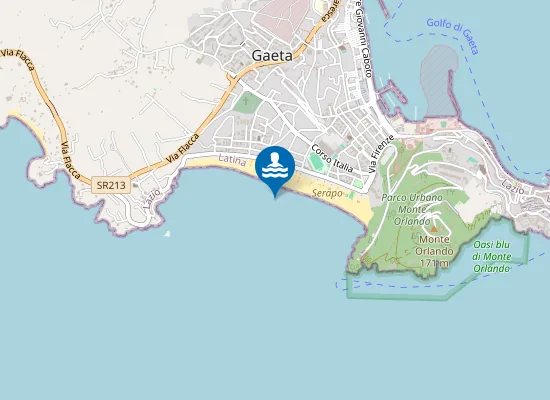 Map of NORD SPIAGGETTA SERAPO