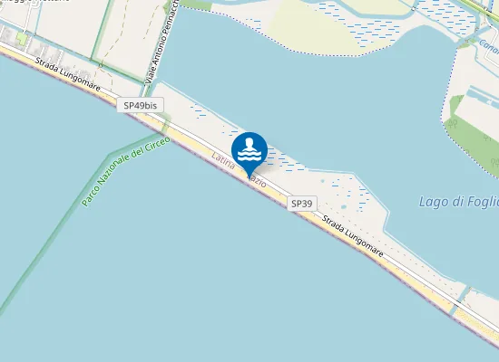 Map of 800 MT DX IDROVORA CAPOPORTIERE