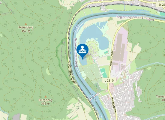 Map of FREUDENBERG BADESEE