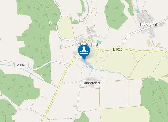 Map of RINDERFELD BADESEE
