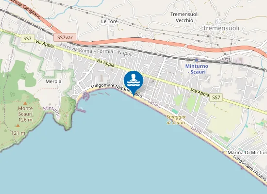 Map of STAB.BALNEARE AURORA