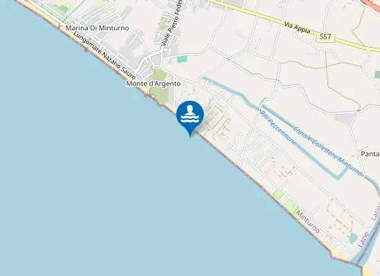 Map of 400 MT DX MONTE ARGENTO