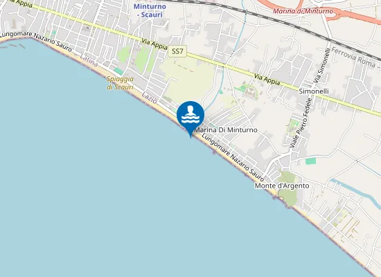 Map of FOCE CANALE RICILLO