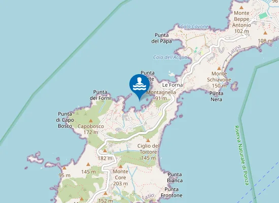 Map of CALA DI FEOLA