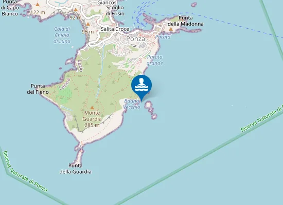 Map of FARAGLIONI CALZONE MUTO