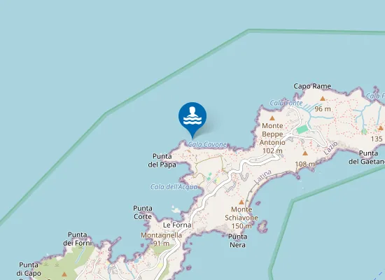 Map of CALA DELL'ACQUA