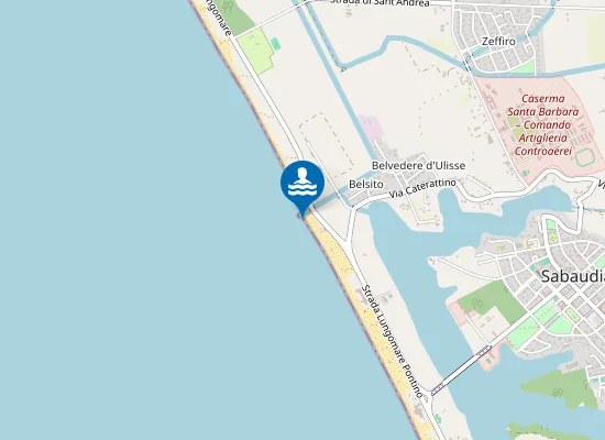 Map of FOCE IDROVORA CATERATTINO