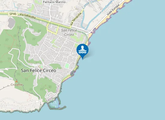 Map of SPIAGGETTA LA BUSSOLA