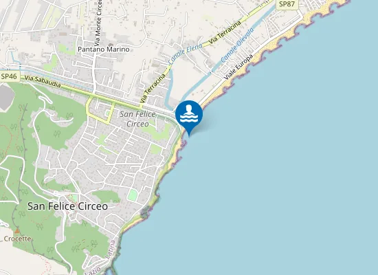 Map of 50 MT SX CANALE RIO TORTO