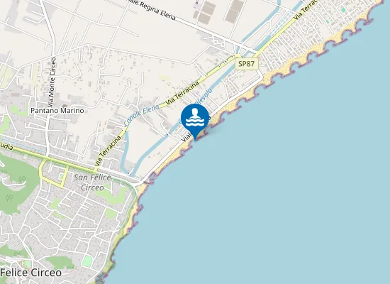 Map of 50 MT DX CANALE RIO TORTO