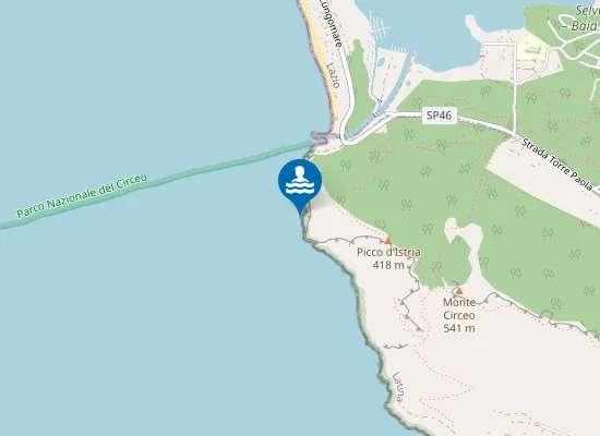 Map of TORRE PAOLA SFC