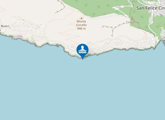 Map of ALFONSO AL FARO - FARO P.CERVIA -