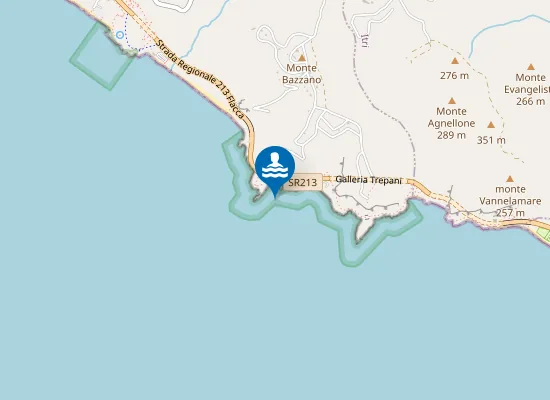 Map of CENTRO INSENATURA DX TORRE CAPOVENTO