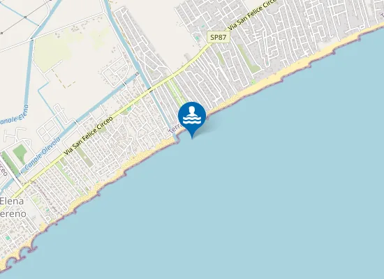 Map of MT.100 DX FIUME SISTO