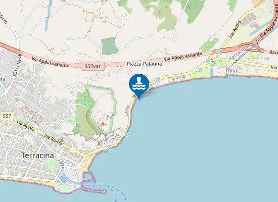 Map of 1300 MT SX FOCE CANNETO