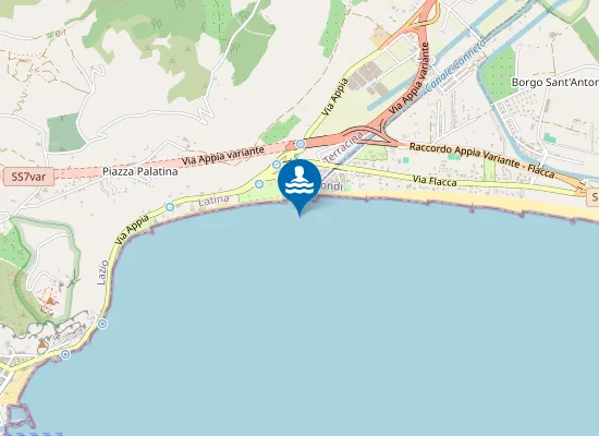 Map of 100 MT SX FOCE CANNETO