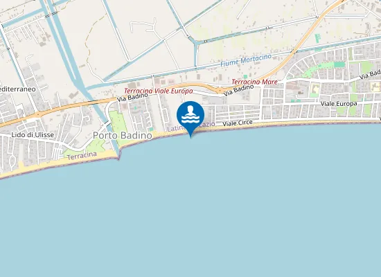 Map of 500 MT DX CANALE PORTATORE