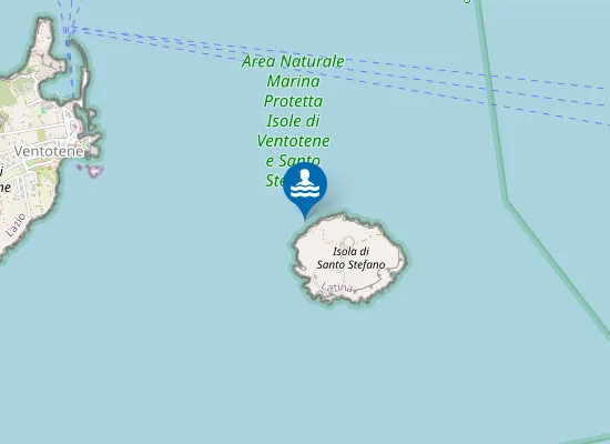 Map of PUNTA ROMANELLO