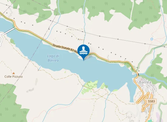 Map of ANTISTANTE LOCALITA' GRAVARE