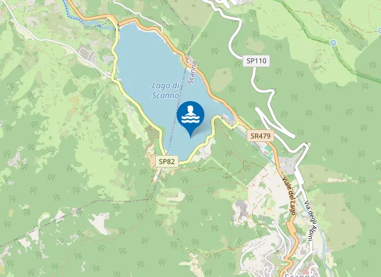 Map of ANTISTANTE LOCALITA' ACQUAVIVA