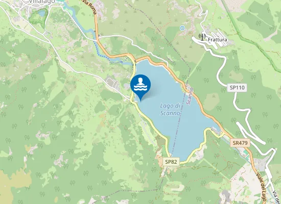 Map of ANTISTANTE LOCALITA' SPIAGGETTA