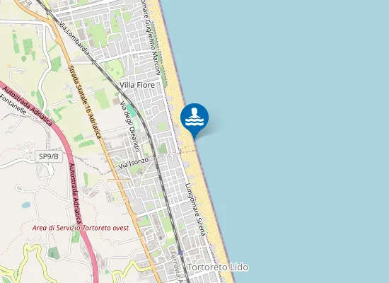 Map of ZONA ANTISTANTE VILLA GIULIA