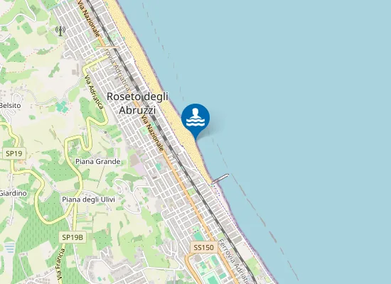 Map of ZONA ANTISTANTE PIAZZA FILIPPONE