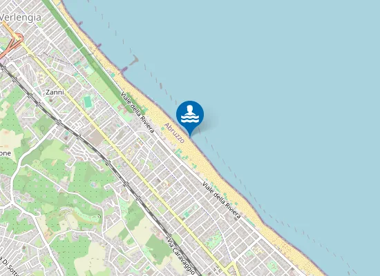 Map of ZONA ANTISTANTE VIA CADORNA