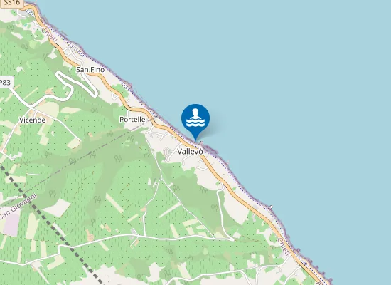 Map of ZONA ANTISTANTE KM 482.700