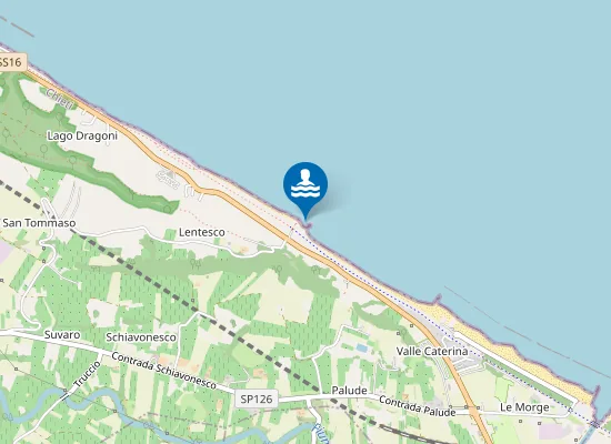 Map of ZONA ANTISTANTE LOC.TA' LE MORGIE