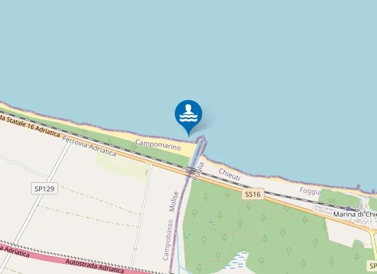 Map of 50 MT A NORD SACCIONE