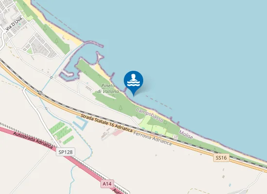 Map of CAMPING LA PINETA