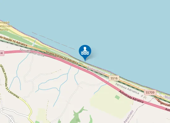 Map of CASELLO F.S. N.28 (EX TORRETTA)