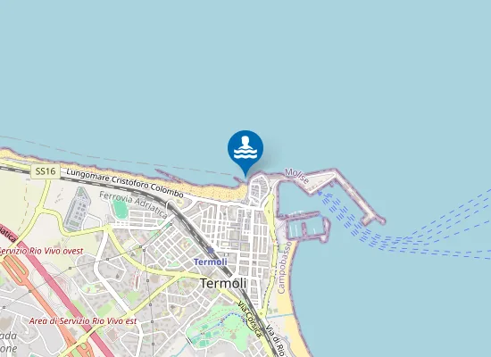 Map of S. ANTONIO CALA SVEVA