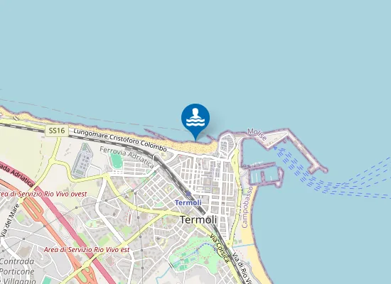 Map of S. ANTONIO LIDO PANFILO MEDUSA